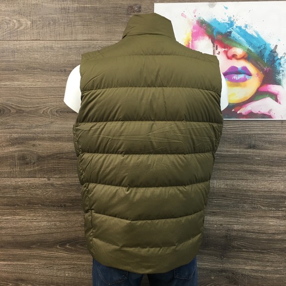 Outdoor Research Mens Cold Snap Down Vest 1943 Loden XL TG Lightweight Puffer - Picture 4 of 10